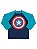 Camiseta Surfista Marlan FPS Longa Avengers Capitão América - Imagem 1