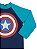 Camiseta Surfista Marlan FPS Longa Avengers Capitão América - Imagem 3