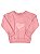 Conjunto Infantil Up Baby Blusão Moletom Calça Flanela Rosa - Imagem 3