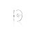 Brinco de prata ear hook lisa atacado - Imagem 2