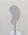 Brinco de prata ear hook lisa atacado - Imagem 1