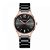 Relógio Unissex Curren Analógico 8280 - Preto e Rose - Imagem 1