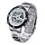 Relógio Masculino Weide AnaDigi WH-1104 - Prata e Branco - Imagem 2