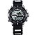 Relógio Masculino Weide AnaDigi Esporte WH-1104 - Preto e Prata - Imagem 1