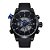 Relógio Masculino Weide AnaDigi WH-3401 - Preto e Azul - Imagem 1