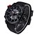 Relógio Masculino Weide AnaDigi WH-3401 - Preto - Imagem 2