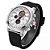 Relógio Masculino Weide AnaDigi WH-6403 - Preto, Prata e Branco - Imagem 2