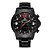 Relógio Masculino Weide AnaDigi WH6908B Preto e Vermelho - Imagem 1