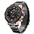Relógio Masculino Weide AnaDigi WH8504B - Preto e Rose - Imagem 2