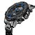 Relógio Masculino Weide AnaDigi WH8504B Preto e Azul - Imagem 2