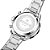 Relógio Masculino Weide AnaDigi WH8504B - Prata e Branco - Imagem 3