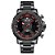 Relógio Masculino Weide AnaDigi WH8504B Preto e Vermelho - Imagem 1