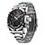 Relógio Masculino Weide AnaDigi WH5205 - Prata e Laranja - Imagem 2
