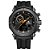 Relógio Masculino Weide AnaDigi WH6903 Preto e Laranja - Imagem 1