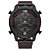 Relógio Masculino Weide AnaDigi WH6401B Preto e Vermelho - Imagem 1