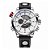 Relógio Masculino Weide AnaDigi WH-3401-C - Prata e Branco - Imagem 1