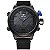 Relógio Masculino Weide AnaDigi WH-6101 - Preto e Azul - Imagem 1