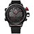 Relógio Masculino Weide AnaDigi WH-6101 - Preto e Vermelho - Imagem 1