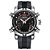Relógio Masculino Weide AnaDigi WH5205 Prata e Vermelho - Imagem 1