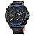 Relógio Masculino Weide Analógico UV1507B - Preto e Azul - Imagem 1