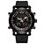 Relógio Masculino Weide AnaDigi WH6309B - Preto e Laranja - Imagem 1