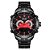 Relógio Masculino Weide AnaDigi WH8501B Preto e Vermelho - Imagem 1