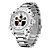 Relógio Masculino Weide AnaDigi WH7303 - Prata e Branco - Imagem 2