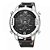 Relógio Masculino Weide AnaDigi WH-6401 - Preto e Prata - Imagem 1