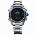 Relógio Masculino Weide AnaDigi WH-2306 - Prata e Azul - Imagem 1