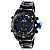 Relógio Masculino Weide AnaDigi WH-2310 - Preto e Azul - Imagem 1