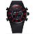 Relógio Masculino Weide AnaDigi Esporte WH-3402 - Preto e Vermelho - Imagem 1