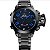 Relógio Masculino Weide AnaDigi WH-1008 - Preto e Azul - Imagem 1