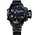 Relógio Masculino Weide AnaDigi WH-1008 - Preto e Branco - Imagem 1