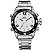 Relógio Masculino Weide AnaDigi WH-2310 - Prata e Branco - Imagem 1