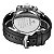 Relógio Masculino Weide AnaDigi WH-3405 - Preto, Prata e Branco - Imagem 2