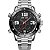 Relógio Masculino Weide AnaDigi WH-3405 - Prata e Preto - Imagem 1