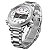 Relógio Masculino Weide AnaDigi WH-3406 - Prata e Branco - Imagem 2
