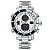 Relógio Masculino Weide AnaDigi WH-5203 - Prata e Branco - Imagem 1