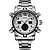 Relógio Masculino Weide AnaDigi WH-5205 - Prata e Branco - Imagem 1