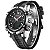 Relógio Masculino Weide AnaDigi WH-5205 Preto e Prata - Imagem 2