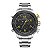 Relógio Masculino Weide AnaDigi WH-5206 - Prata, Preto e Amarelo - Imagem 1