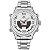 Relógio Masculino Weide AnaDigi WH-6306 - Prata e Branco - Imagem 1