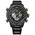 Relógio Masculino Weide AnaDigi WH-6308 - Preto e Amarelo - Imagem 1