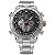 Relógio Masculino Weide AnaDigi WH-6308 - Prata e Preto - Imagem 1