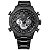 Relógio Masculino Weide AnaDigi WH-6308 - Preto - Imagem 1