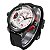 Relógio Masculino Weide Analógico UV-1501 - Preto e Vermelho - Imagem 2