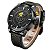 Relógio Masculino Weide Analógico WH-5201 - Preto e Amarelo - Imagem 1