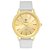 Relógio Feminino Tuguir Analógico TG106 Dourado e Branco - Imagem 1