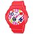 Relógio Feminino Skmei Anadigi 1020 Vermelho - Imagem 1