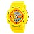 Relógio Infantil Menino Skmei AnaDigi 1052 - Amarelo - Imagem 1